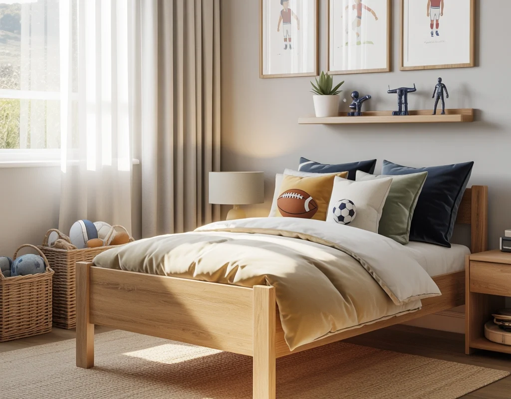Build a Playful Sports Inspired Bedroom