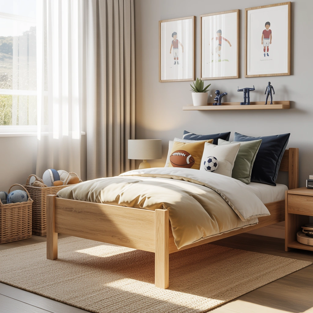 Build a Playful Sports Inspired Bedroom