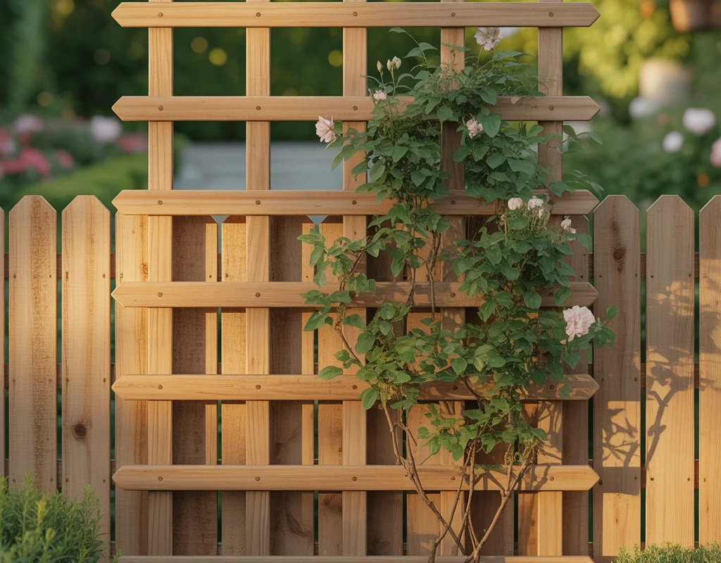 Build a Simple Fence Trellis