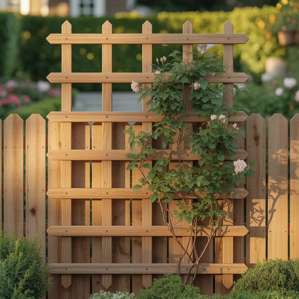 Build a Simple Fence Trellis
