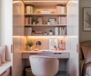 Build a Small Home Office in a Closet