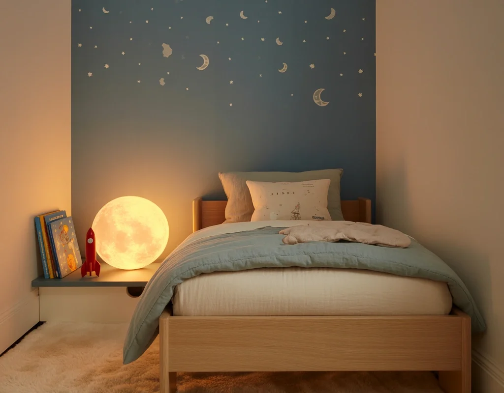 Build a Space Themed Toddler Bedroom