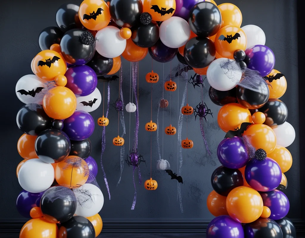 Build a Spooky Balloon Arch