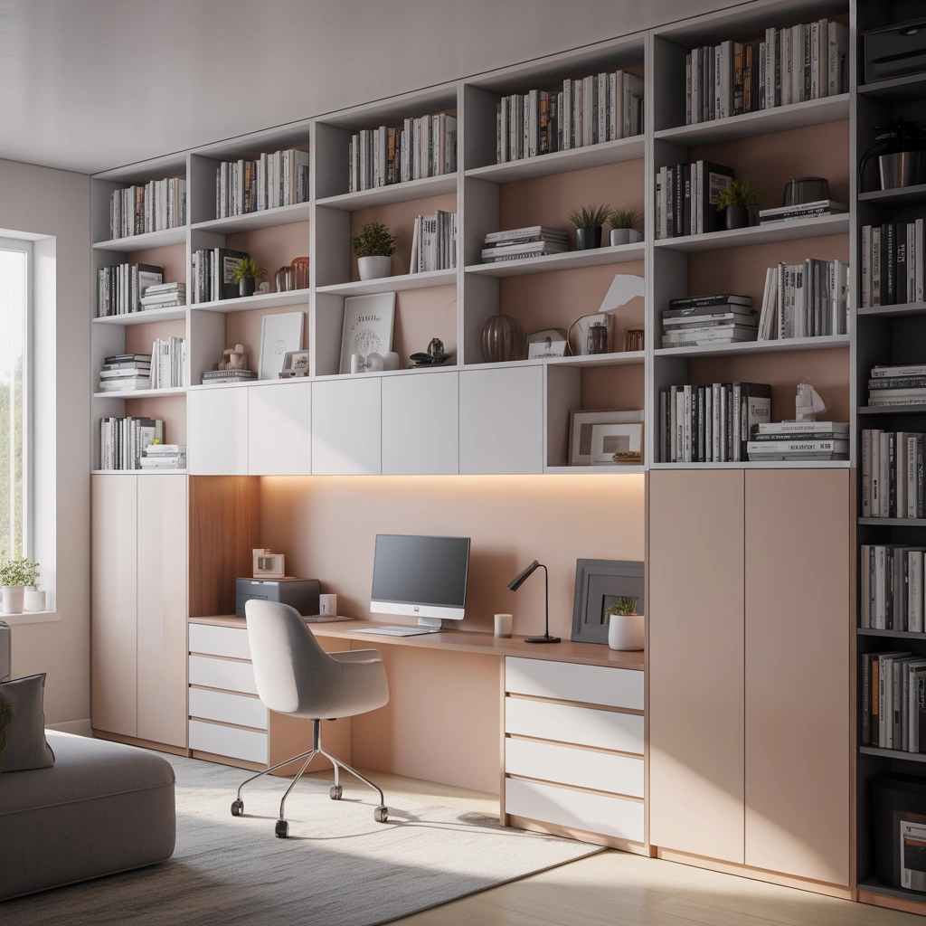 Build a Wall to Wall IKEA Home Office