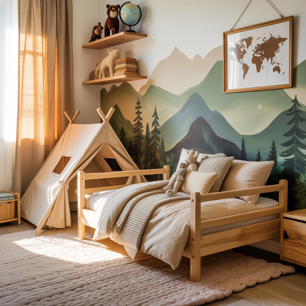 Build an Adventure Inspired Bedroom