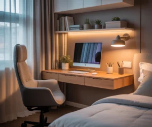 Build an Office Inside a Bedroom