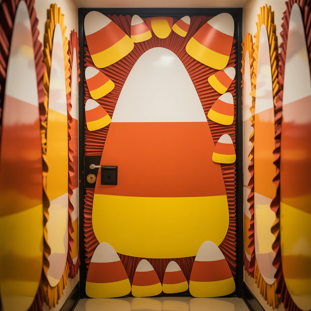 Candy Corn Classroom Door