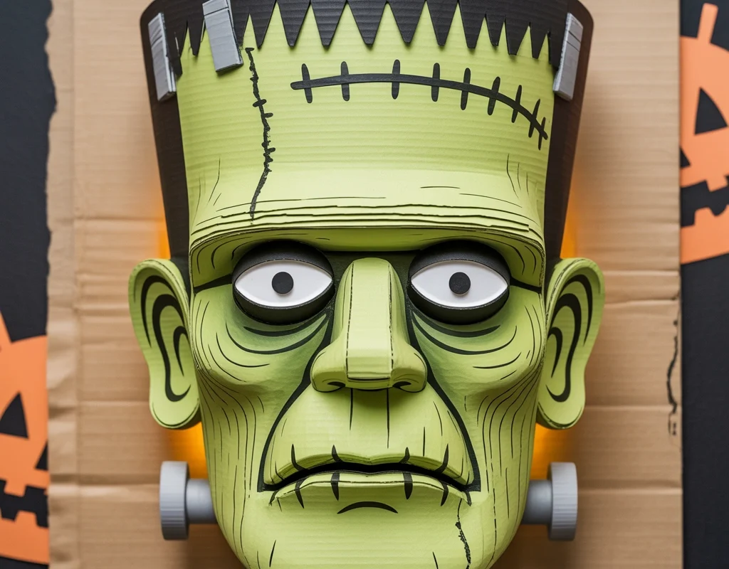 Cardboard Frankenstein Decoration