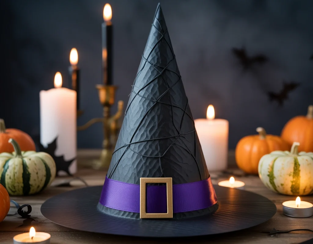 Cardboard Witch Hat Decoration