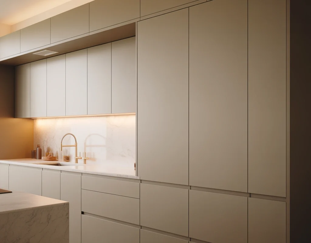 Choose Handleless Cabinets for a Seamless Appearance