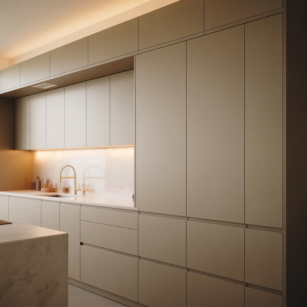 Choose Handleless Cabinets for a Seamless Appearance