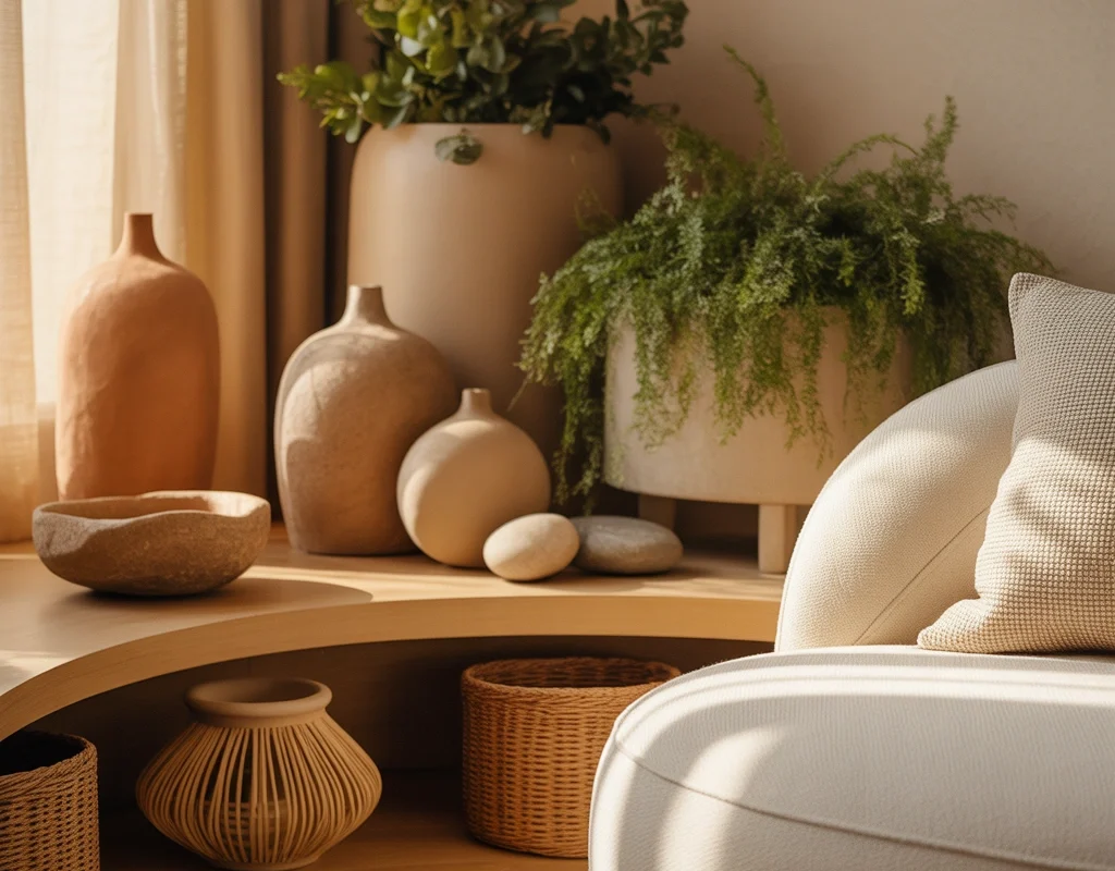 Choose Organic and Curved Shapes