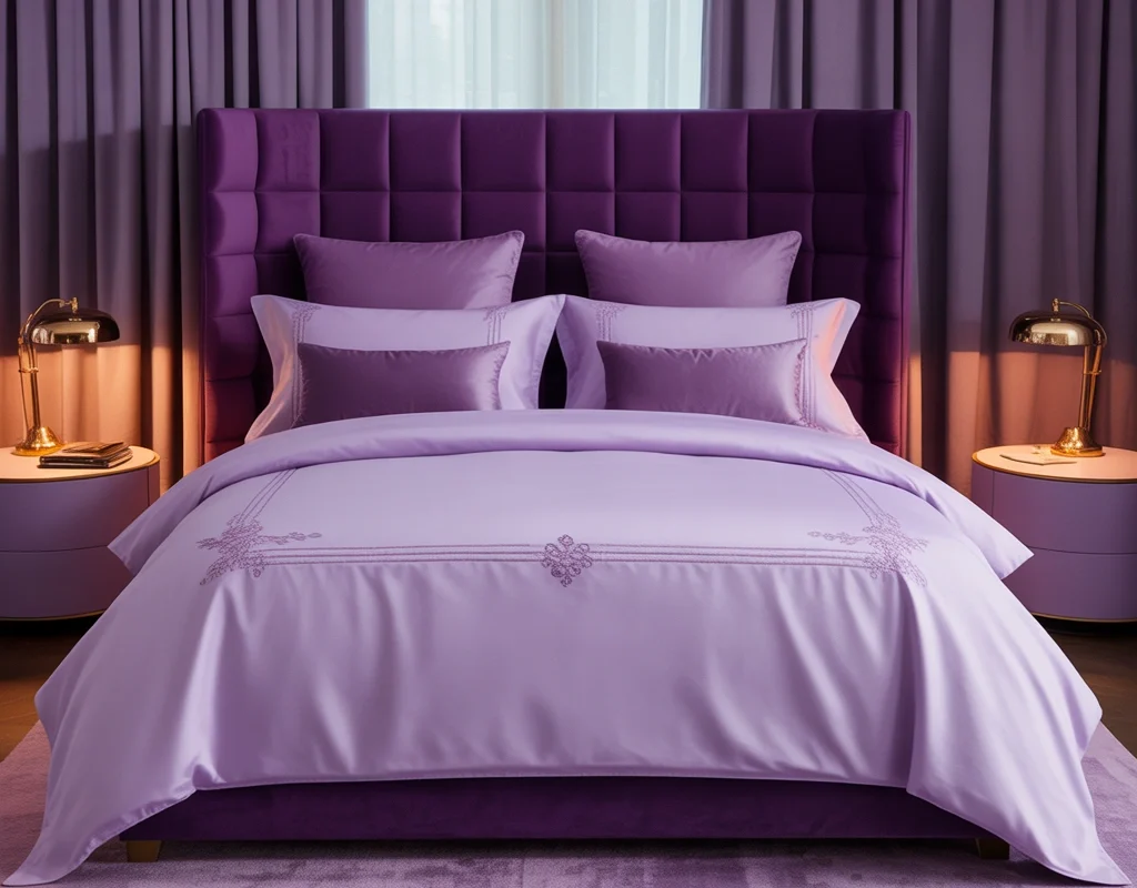 Choose a Purple Upholstered Headboard