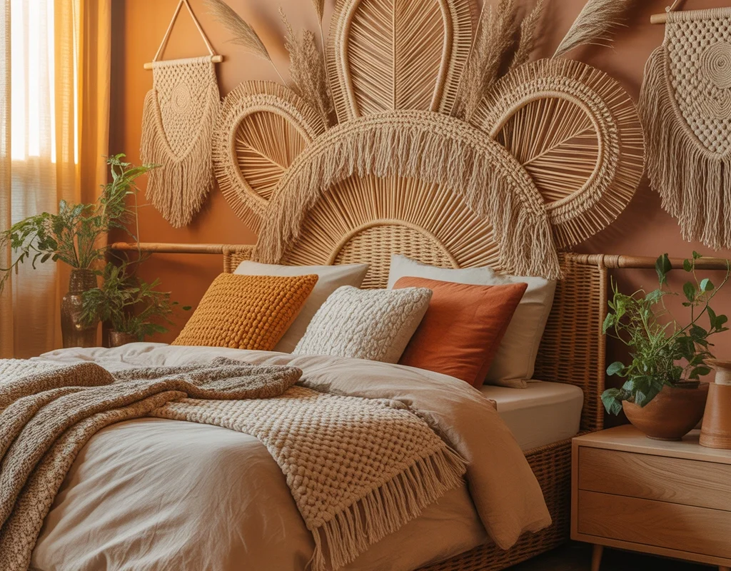 Choose a Statement Boho Headboard