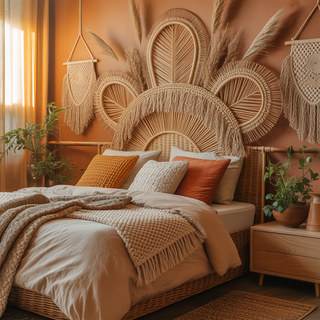 Choose a Statement Boho Headboard