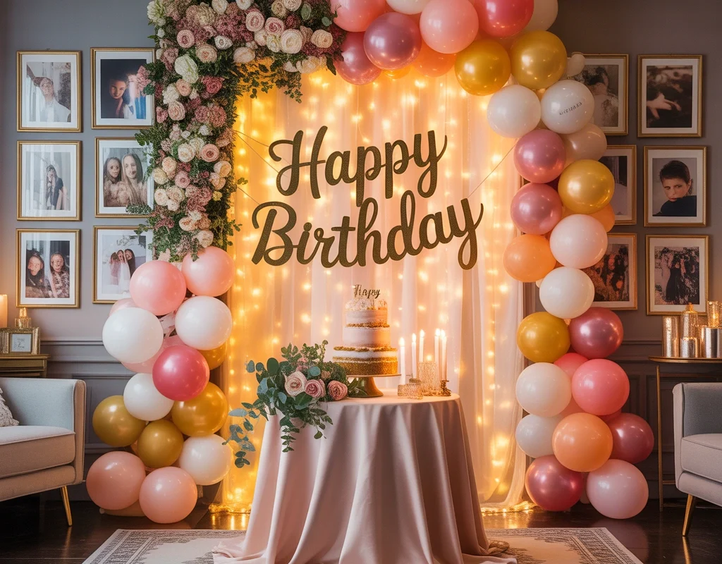 Combine All Your Favorite Details Into a Personalized Birthday Setup