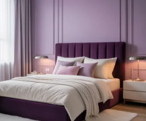 Combine Purple and White for a Clean Look 1024x800