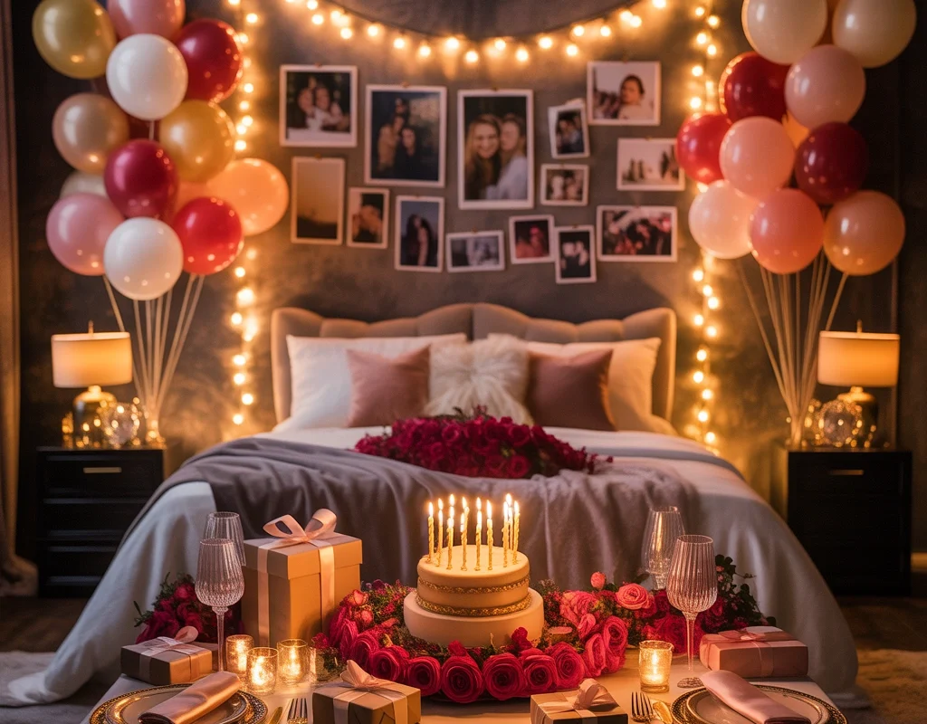 Complete Romantic Birthday Surprise Package Setup
