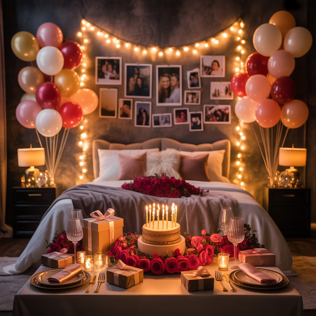 Complete Romantic Birthday Surprise Package Setup