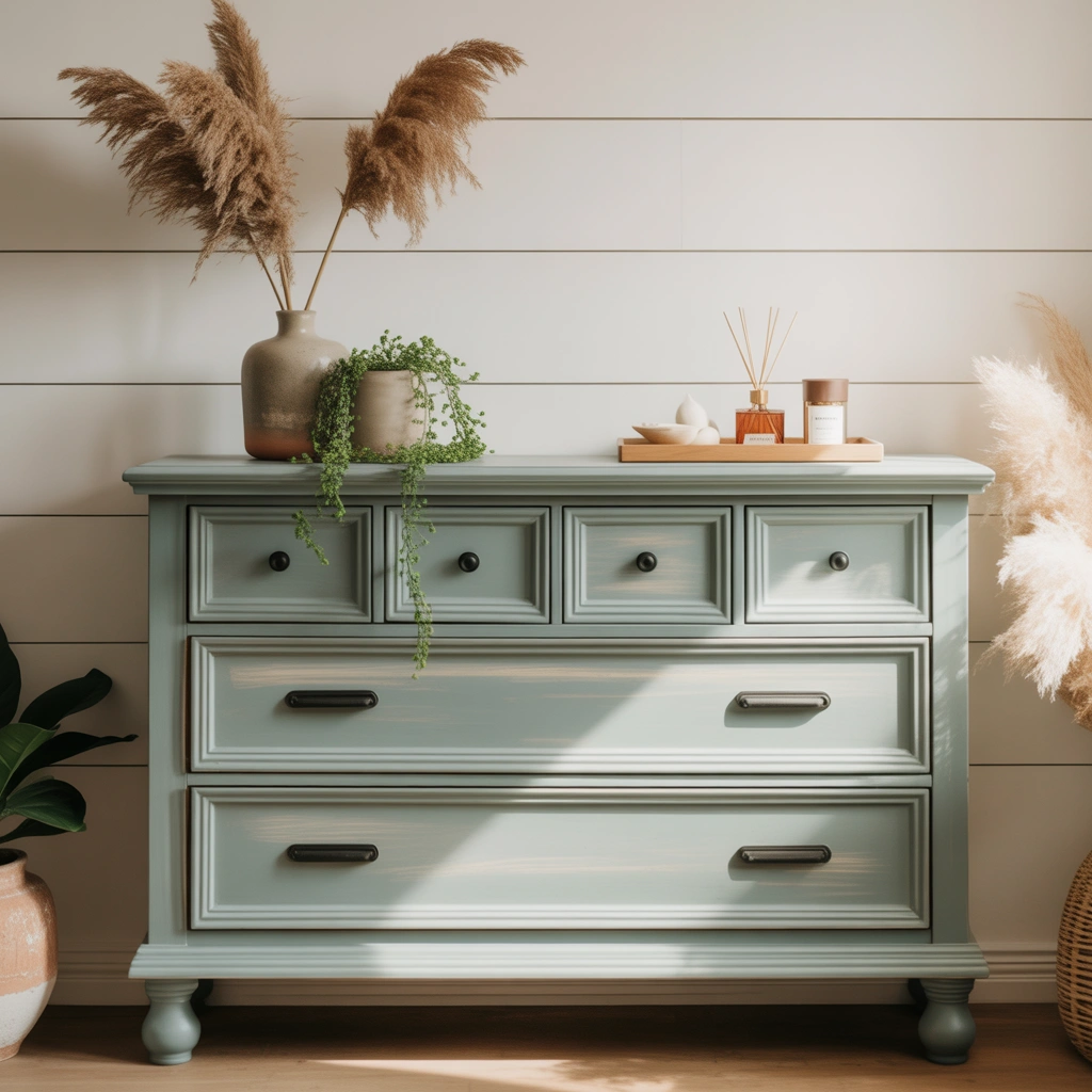 Completely Redesign a Thrifted Dresser