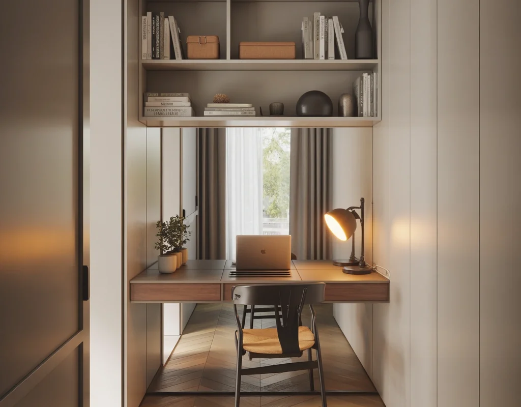 Convert a Hallway Into a Narrow Office