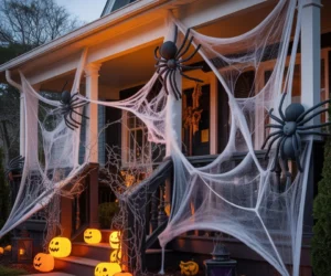 Cover Your Porch with Giant Spiderwebs 1024x800