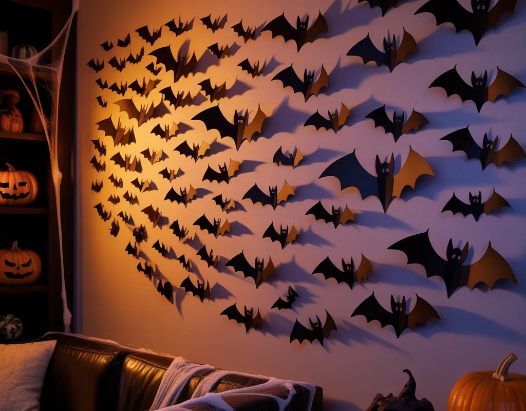 Cover the Walls With Flying Paper Bats