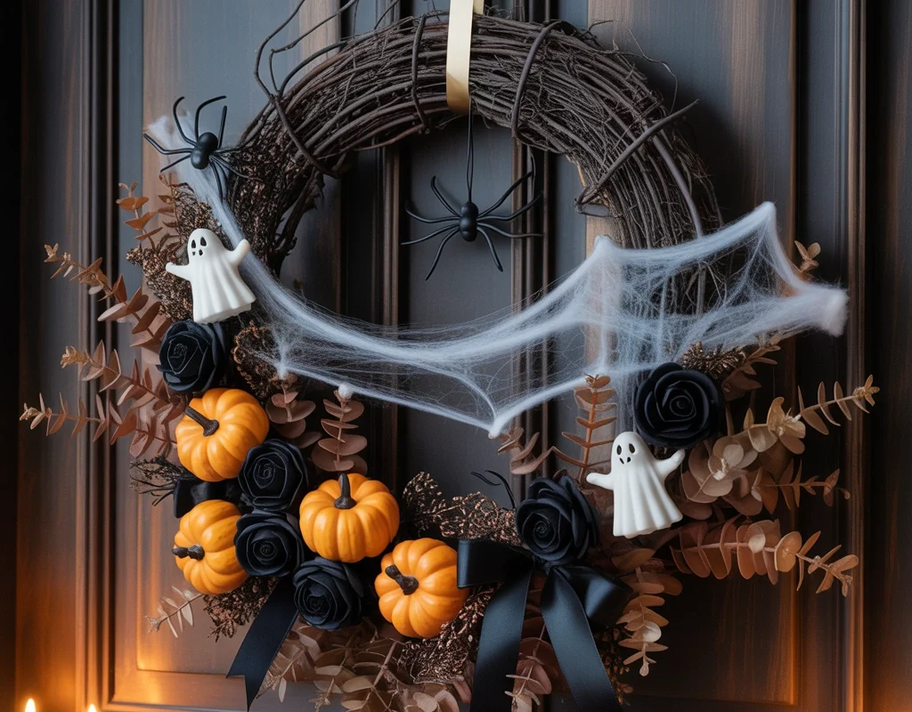 Craft a Spooky Halloween Wreath