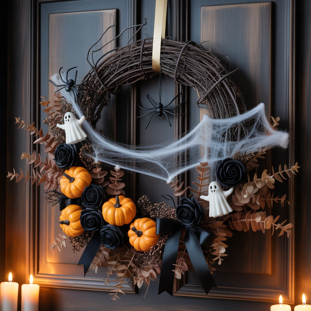 Craft a Spooky Halloween Wreath
