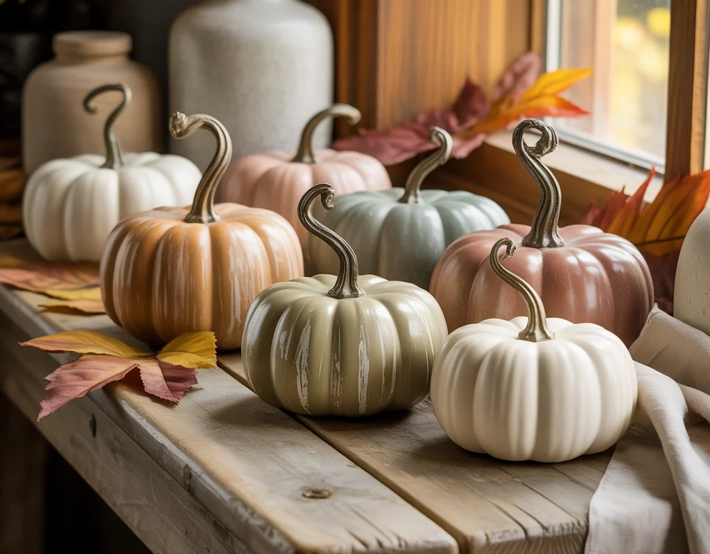 Create Elegant Matte Painted Plastic Pumpkins