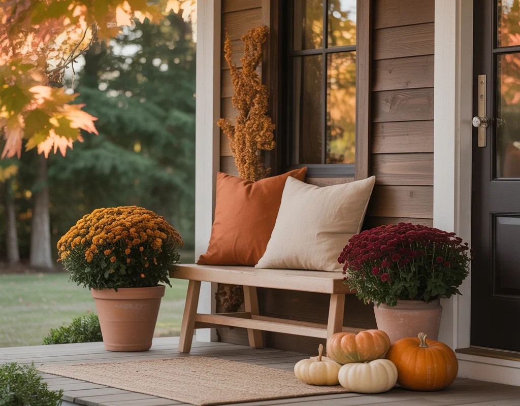 Create Seasonal Porch Decor Without Overcrowding
