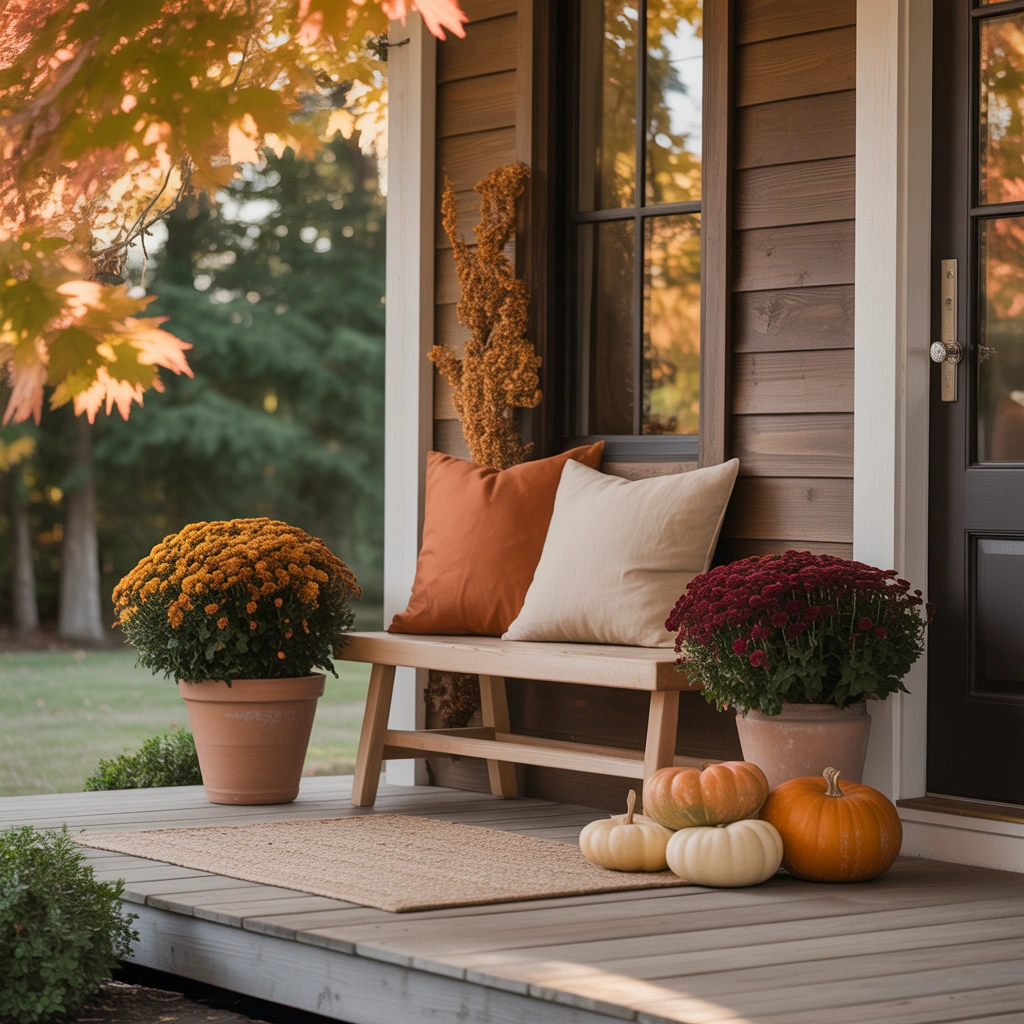Create Seasonal Porch Decor Without Overcrowding