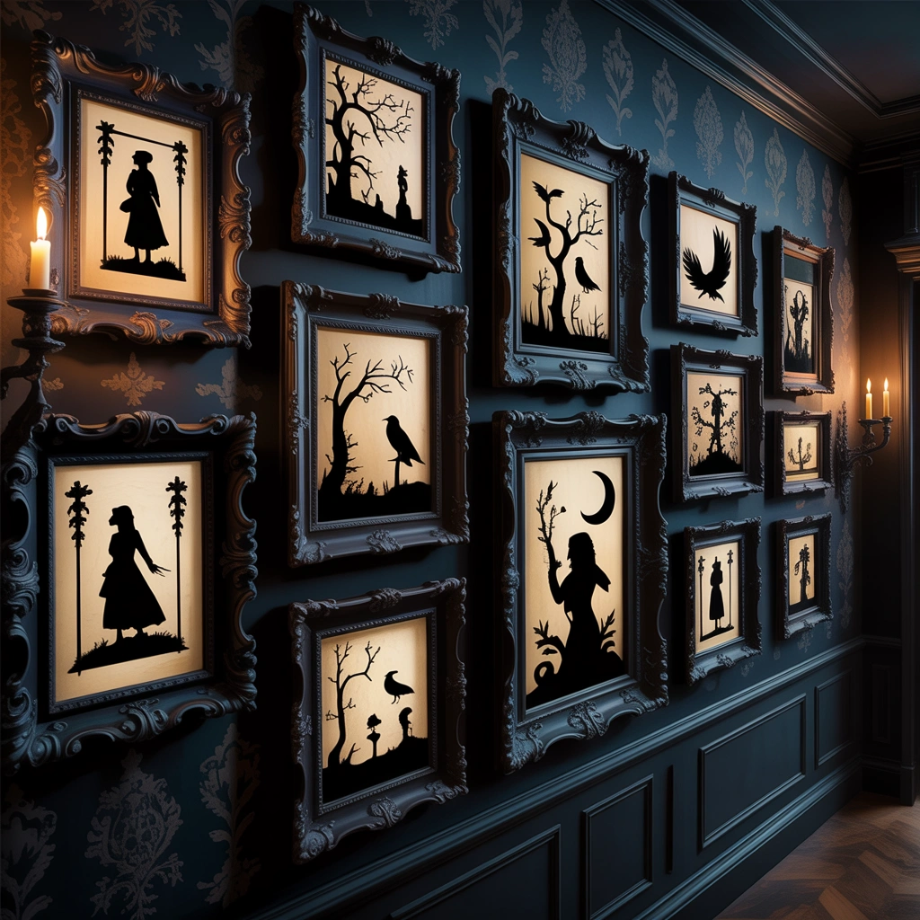Create Victorian Silhouette Artwork