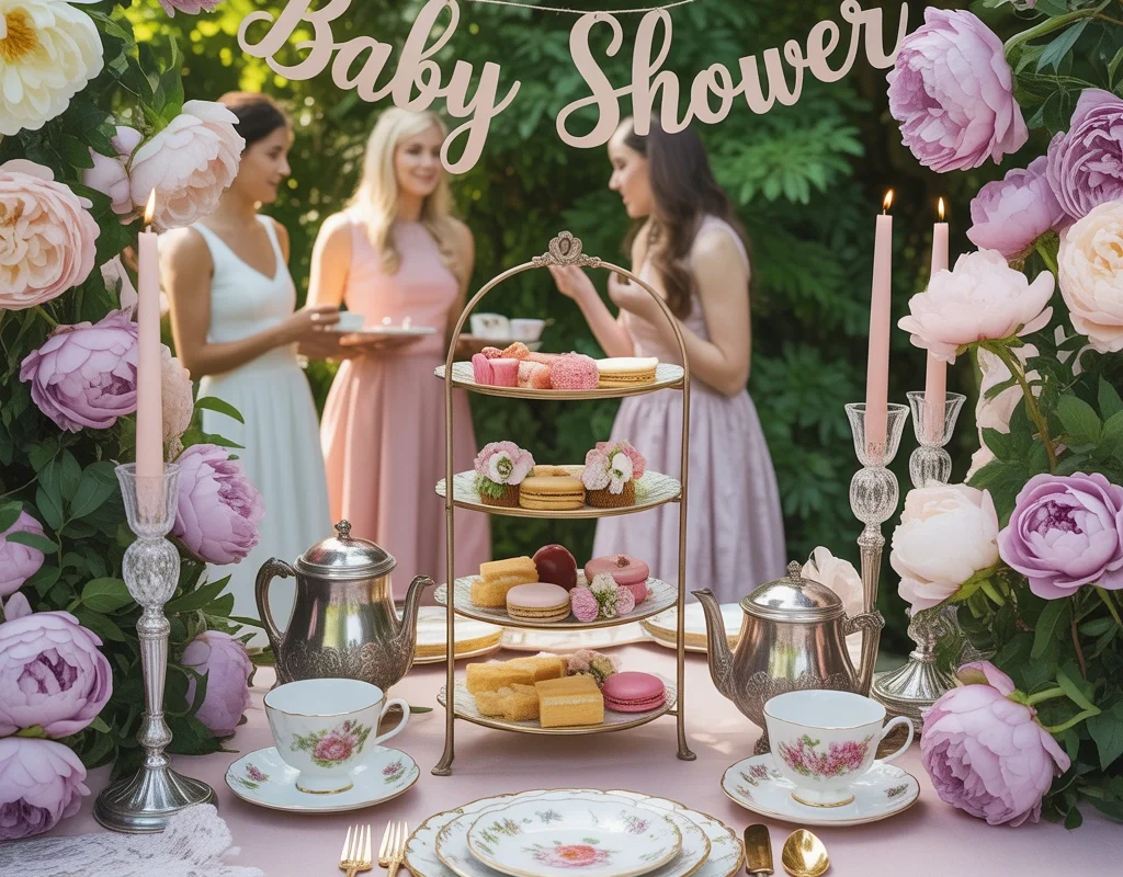 Create a Baby Shower Tea Party