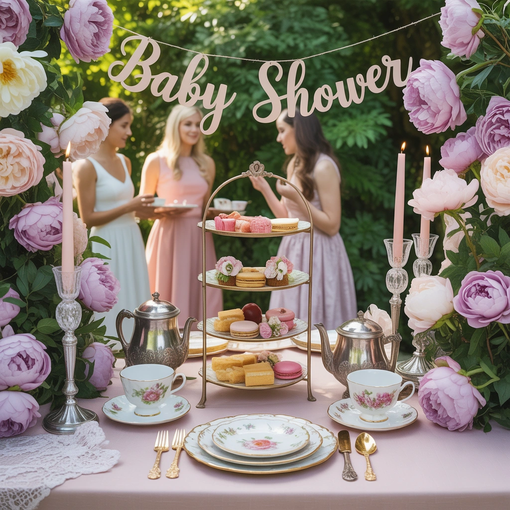 Create a Baby Shower Tea Party