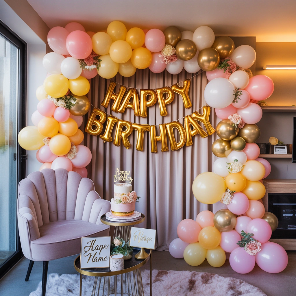 Create a Beautiful Birthday Theme Corner