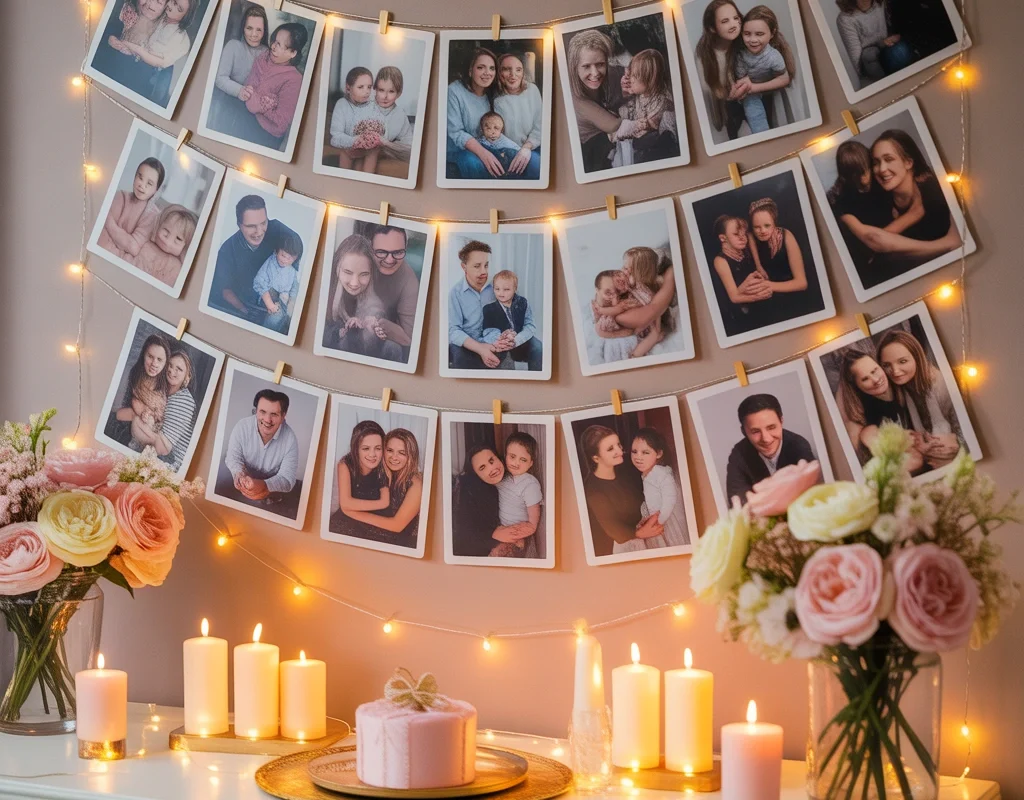 Create a Beautiful Memory Wall With Family Photos