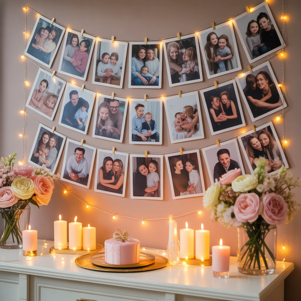 Create a Beautiful Memory Wall With Family Photos