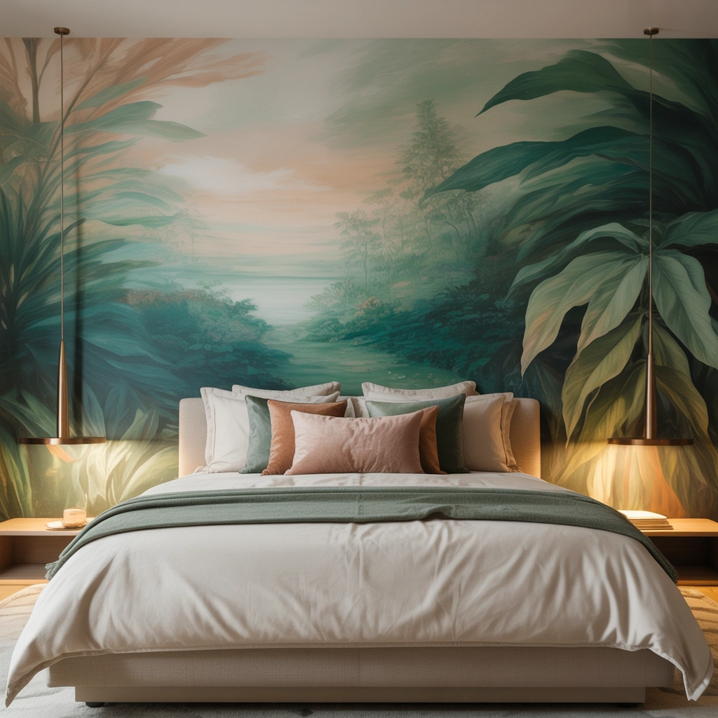 Create a Bedroom Wall Mural