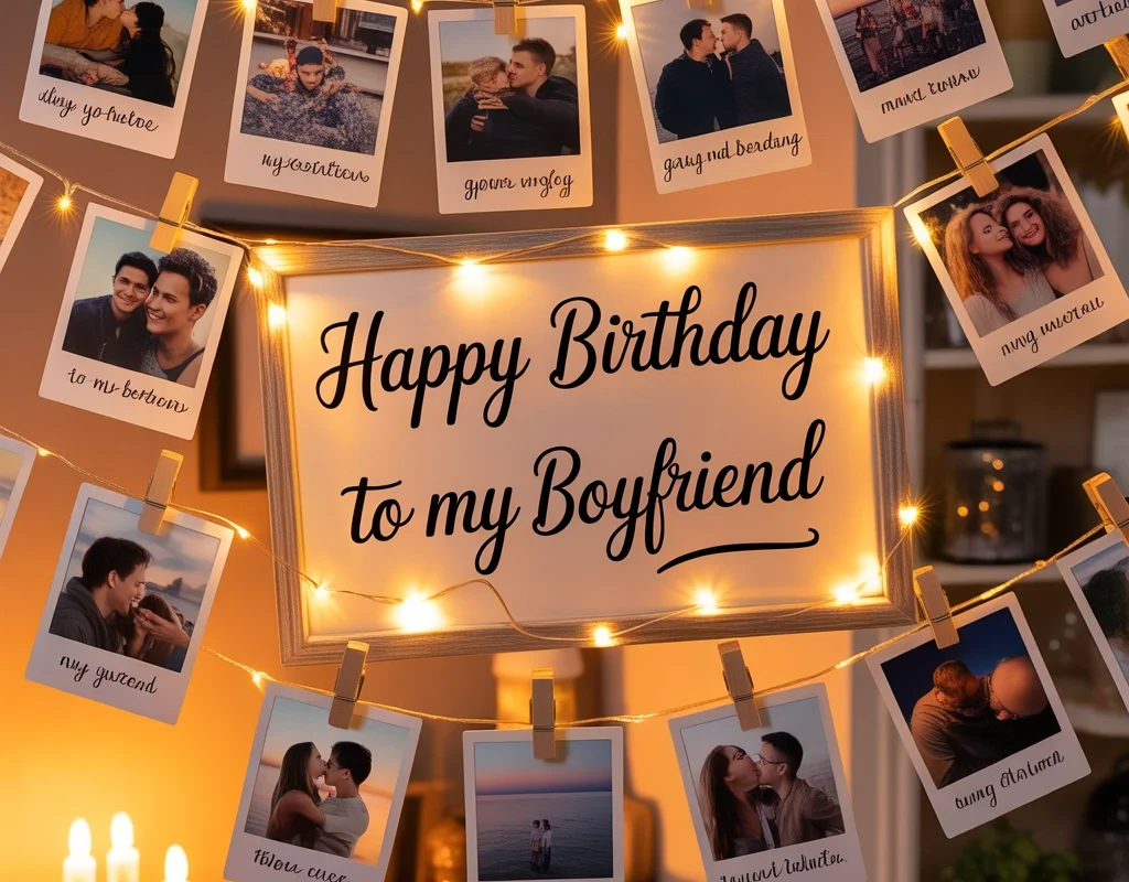 Create a Birthday Memory Lane With Photos