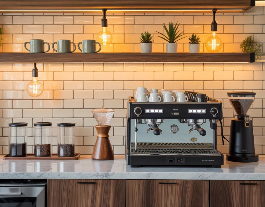 Create a Café Inspired Office Coffee Bar