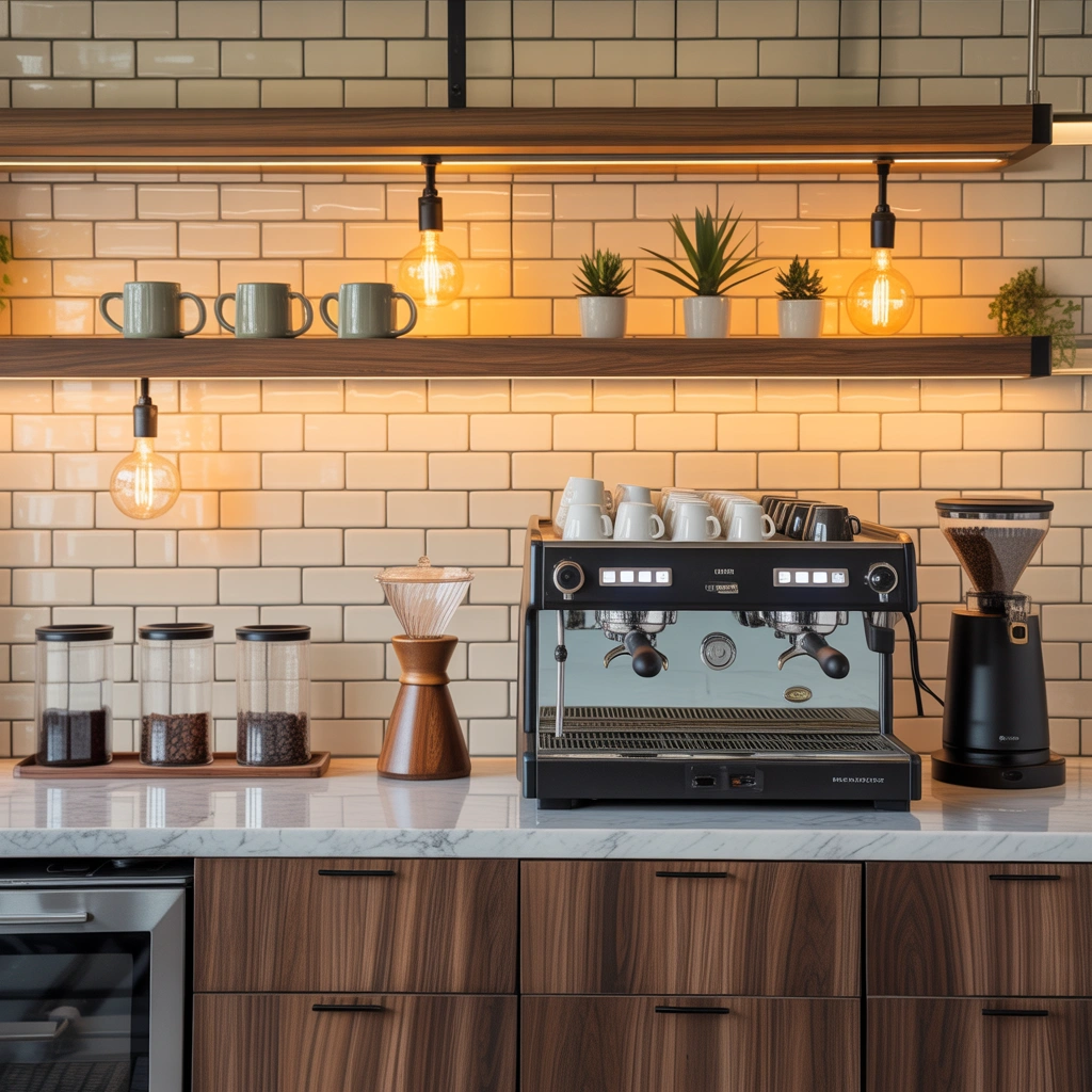 Create a Café Inspired Office Coffee Bar