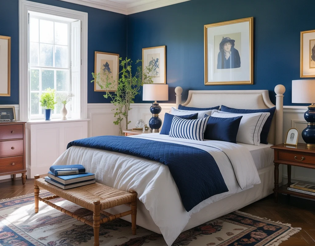 Create a Classic Color Palette With Navy White and Neutral Shades
