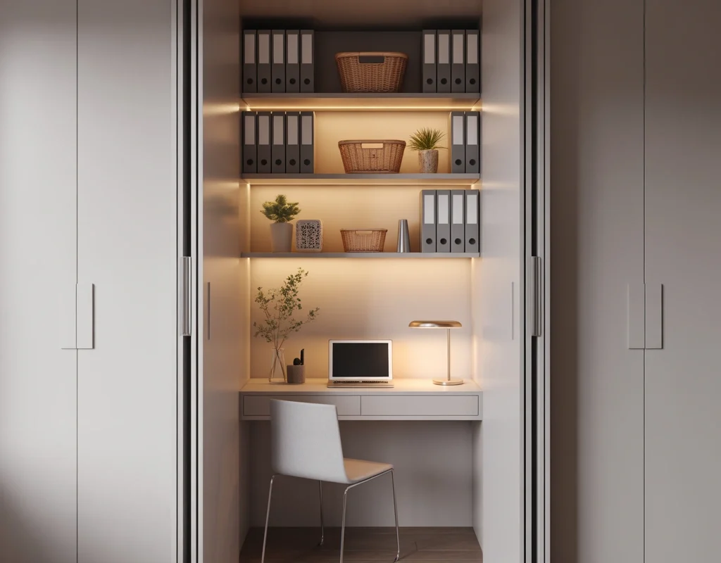 Create a Closet Office