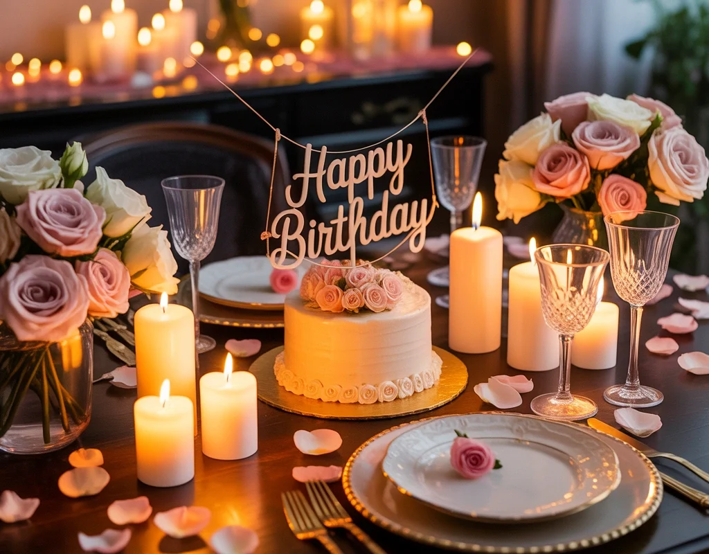 Create a Cozy Birthday Candlelight Setup