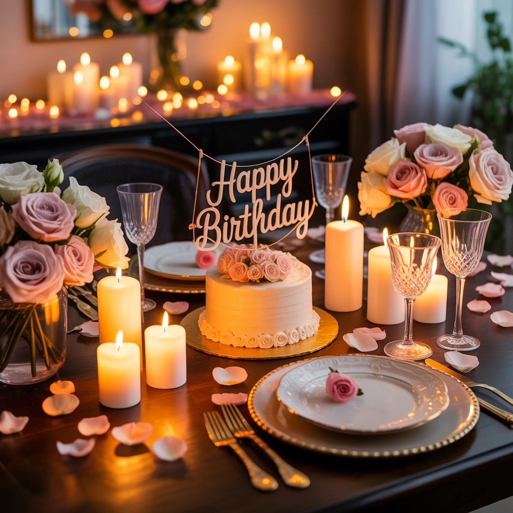 Create a Cozy Birthday Candlelight Setup