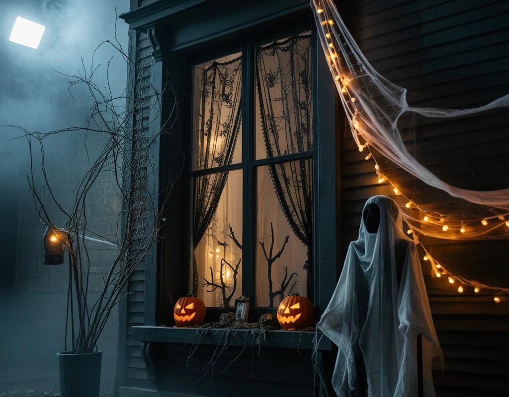 Create a Creepy Window Display