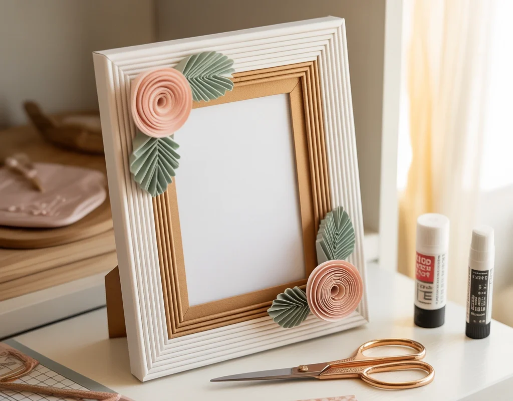 Create a DIY Paper Photo Frame