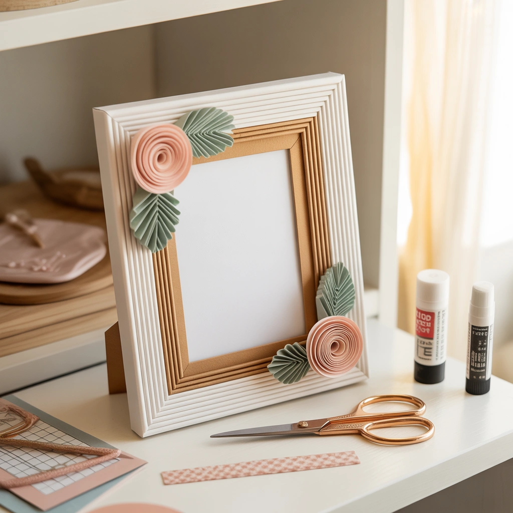 Create a DIY Paper Photo Frame