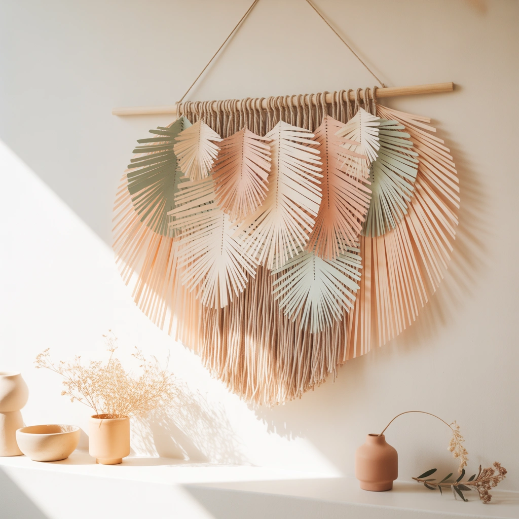 Create a DIY Paper Wall Hanging